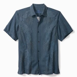 Tommy Bahama Men’s Big & Tall Bali Border Silk Camp Shirt